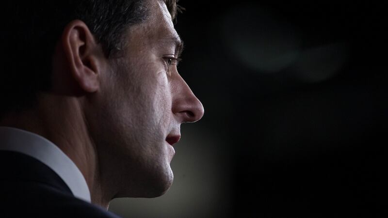 House Speaker Paul Ryan. Photograph: Zach Gibson/The New York Times