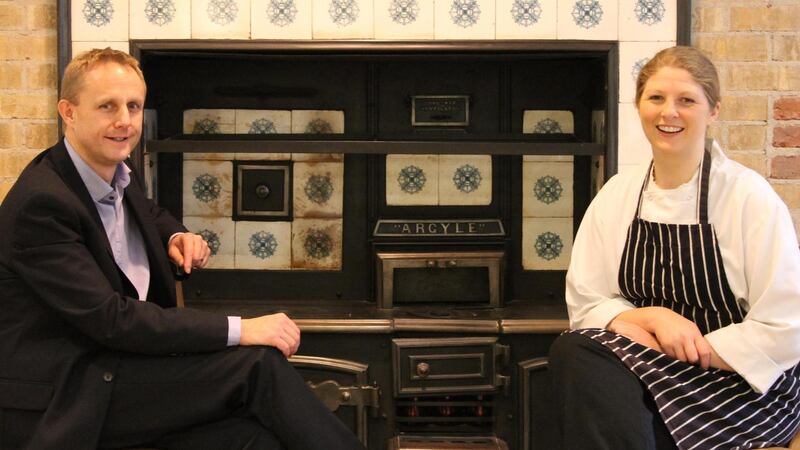 Simon Keegan and Joy Beattie of The Hot Stove