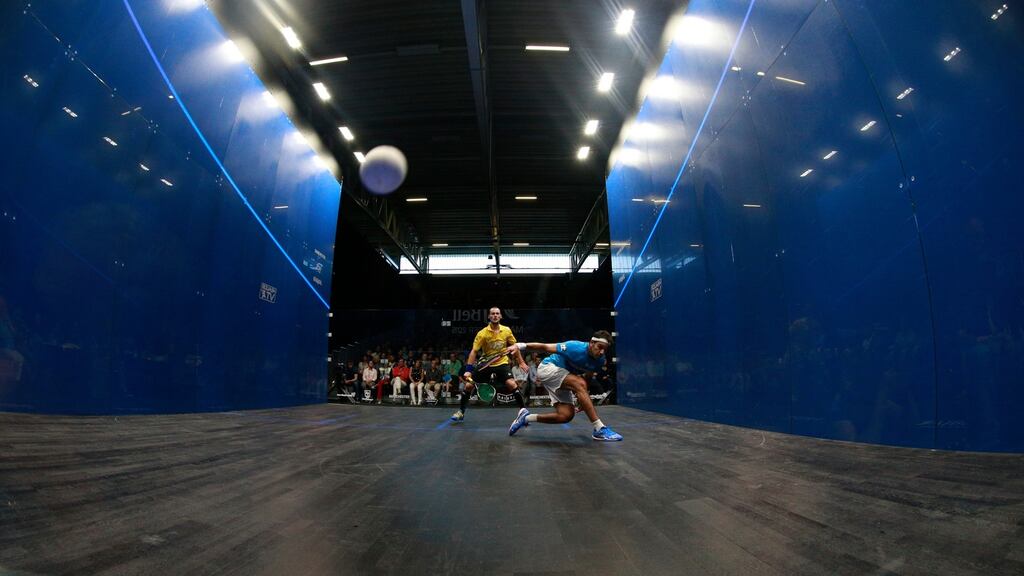 Tokyo 2020 organisers have opted not to shortlist squash for the games. Photograph: Reuters