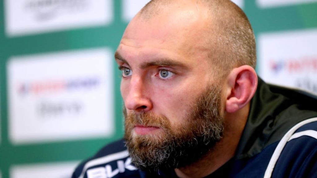 Connacht forward John Muldoon: will secure his 300th cap for province against Leinster. Photograph: James Crombie/Inpho