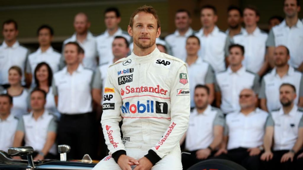 Jenson Button will likely partner Fernando Alonso in 2015. Photograph: David Davies/PA