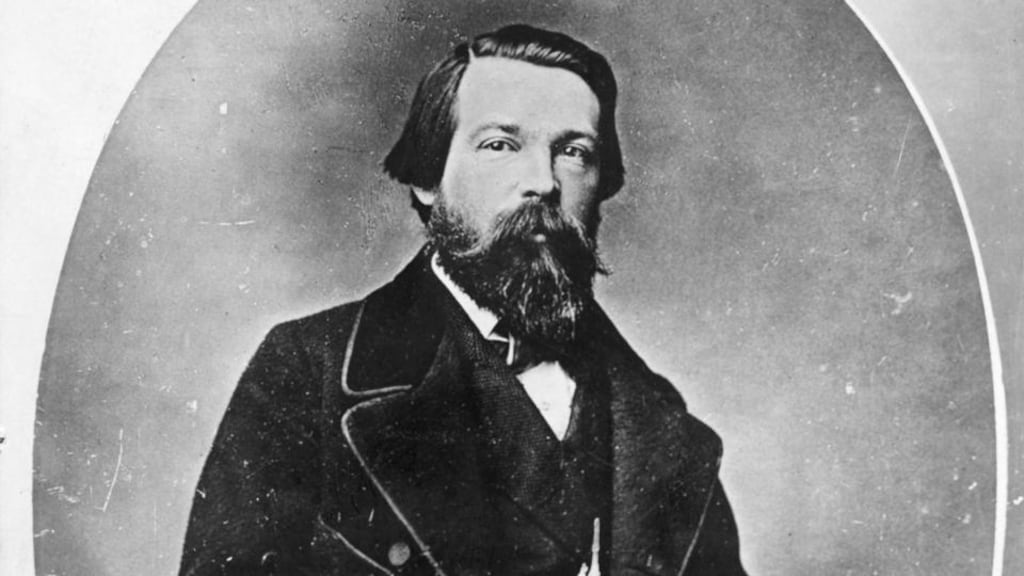 Friedrich Engels (1820 - 1895). Photograph:    Edward Gooch/Getty Images