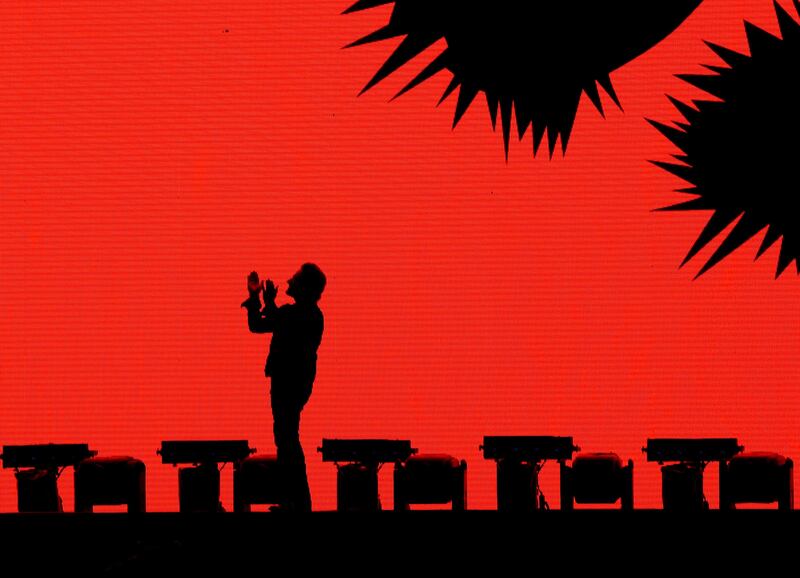 U2 back on stage at Croke Park in 2017, 30 years after they first performed The Joshua Tree at the Dublin stadium. Photograph: Eric Luke