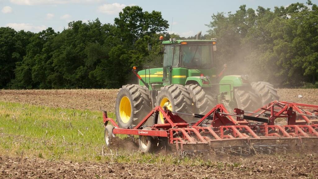 Tractors were involved in the majority of workplace vehicle incidents last year, claiming six lives. Photograph: Getty Images