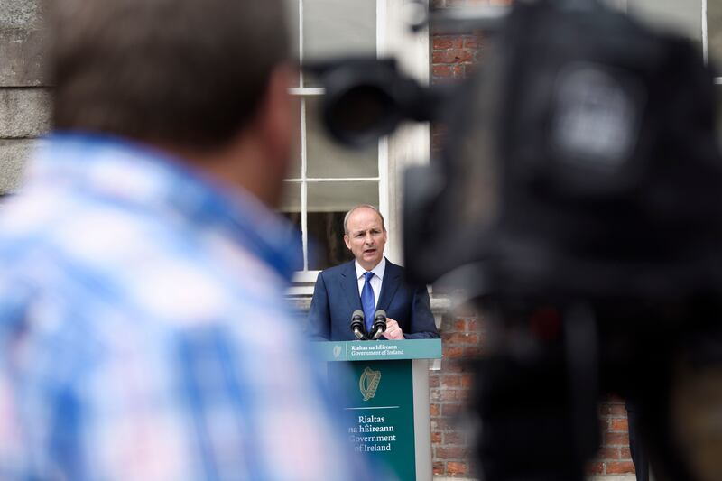 The Taoiseach at the publication of the Report of the Future of Media Commission in Dublin Castle