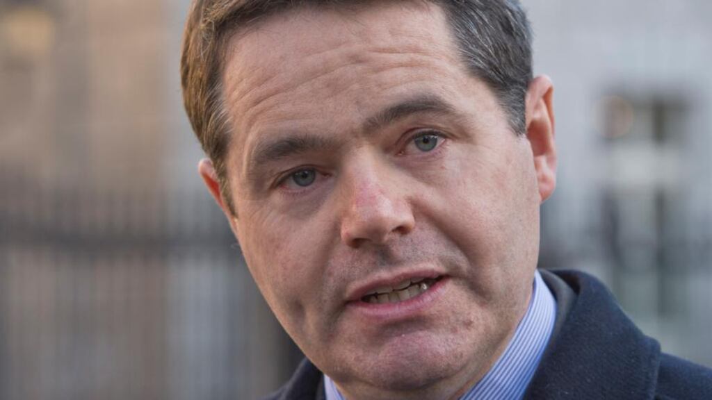Paschal Donohoe confirmed a meeting had taken place and that it addressed issues he had raised in a statement on February 24th. Photograph: Brenda Fitzsimons/The Irish Times