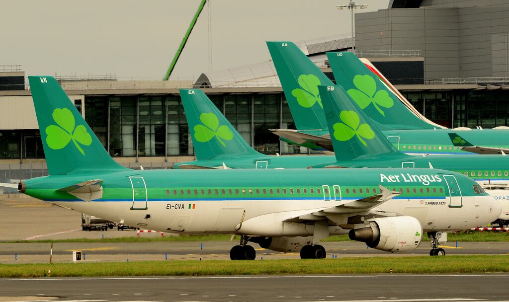 The airline said on Sunday that customers were having issues checking in via its website and mobile app but that they were available again on Monday morning and apologised for the inconvenience. Photograph: Cyril Byrne