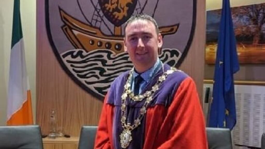 Mayor of Galway city Mike Cubbard said he does not know what prompted the threats. Photograph: Twitter