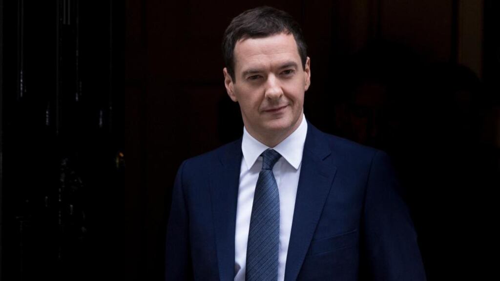 British chancellor of the exchequer George Osborne has already told his German counterpart, Wolfgang Schäuble, that London will not tolerate its €1 billion share of the fund being used to offer a bridging loan to Athens. Photographer: Jason Alden/Bloomberg