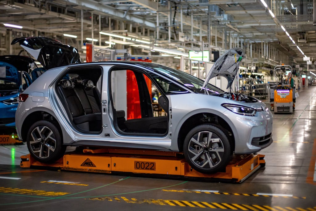 Volkswagen bet big on electric power in the wake of Dieselgate, and so far that gamble is not paying off. Photograph: Shutterstock