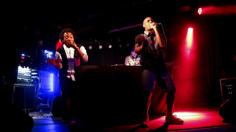 Explosive live show: Rusangano Family onstage in Groningen last weekend. Photograph: Eurosonic