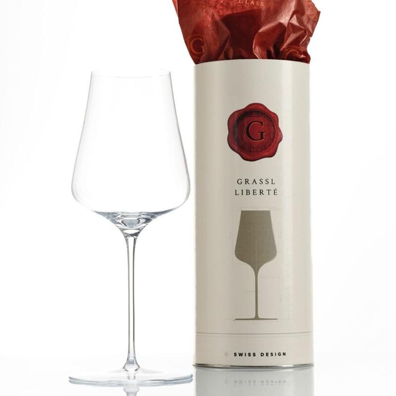 Grassl Liberté wine glasses, €33 each from Station to Station Wine/stationtostationwine.ie