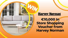 Win a €10,000 In Store Shopping Voucher from Harvey Norman