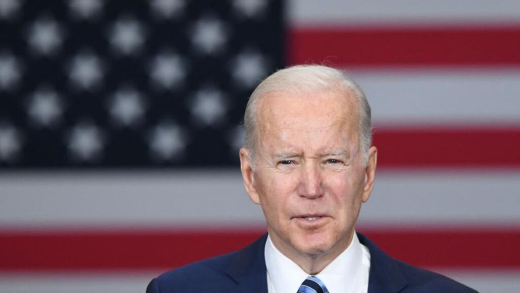 US president Joe Biden is expected to announce that fuel that uses a 15 percent ethanol blend will be permitted to be sold this summer. Photograph: Saul Loeb/AFP via Getty