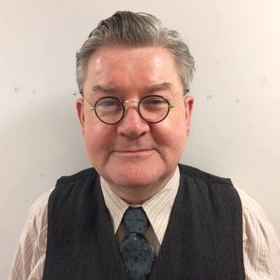 Denis Conway as Otto in Berlin, the play that was cancelled in March because of Covid