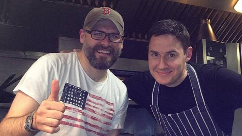 Roark Cassidy (left) and Phil Thomas are running a Love Shack Barbecue in Sandymount on February 14th and 15th