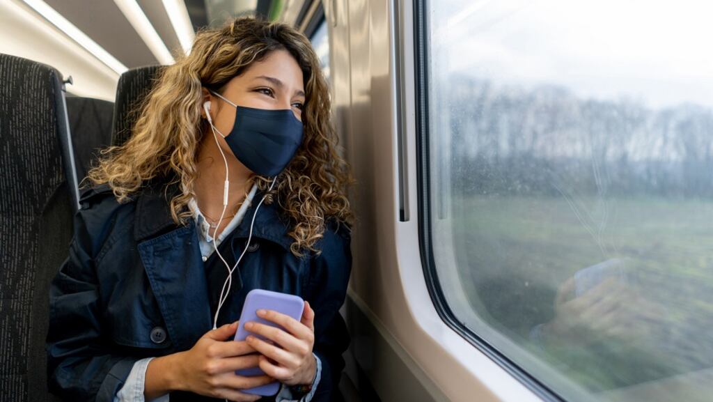 For us here in Ireland, wearing a mask was a brand new behaviour we had to get used to, but it has been commonplace in East Asia since the SARS outbreak of 2003. Photograph: Getty Images