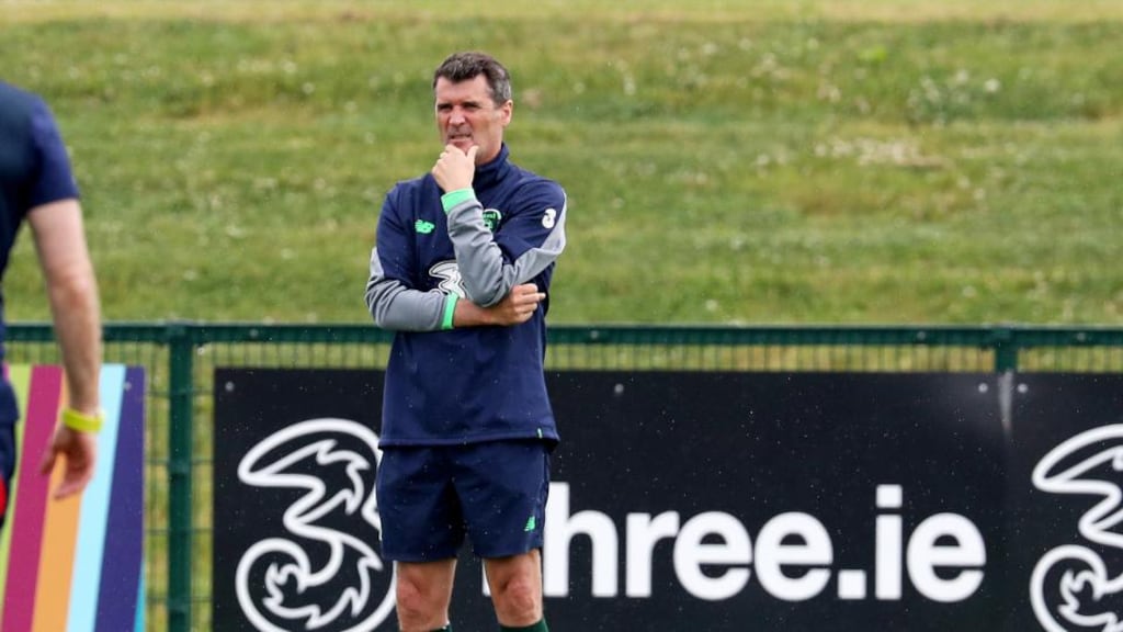 Former Republic of Ireland assistant manager Roy Keane now has a choice to make whether to stay in management or not. Photograph: Bryan Keane/Inpho