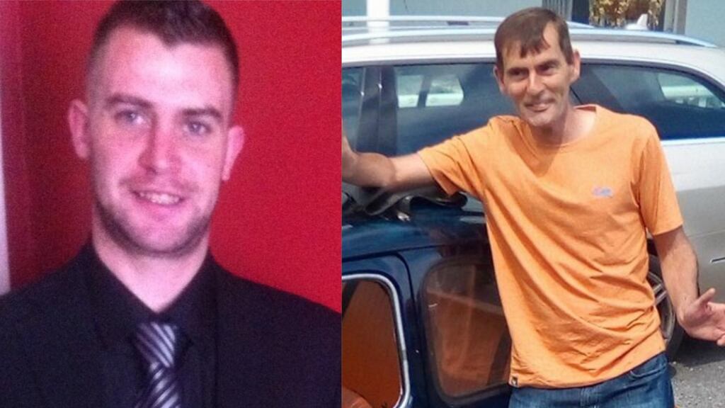 Noel Leeson and Anthony Keegan. Photograph: An Garda Síochána