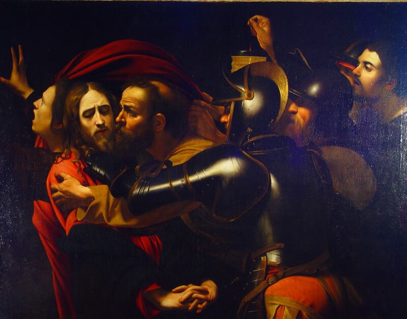 The Taking of Christ, described as "our Caravaggio" by Dr Igor Poronik, director of the Museum of Western and Eastern Art in Odesa.