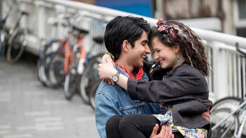 Viveik Kalra and Nell Williams in Blinded by the Light