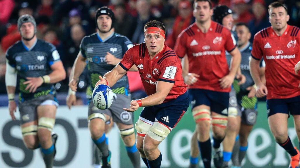 Munster’s CJ Stander is well aware of the threat posed by Saracens on Saturday. Photograph: Gary Carr/Inpho