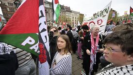 Eurovision: Greta Thunberg among thousands protesting against Israel competing in contest