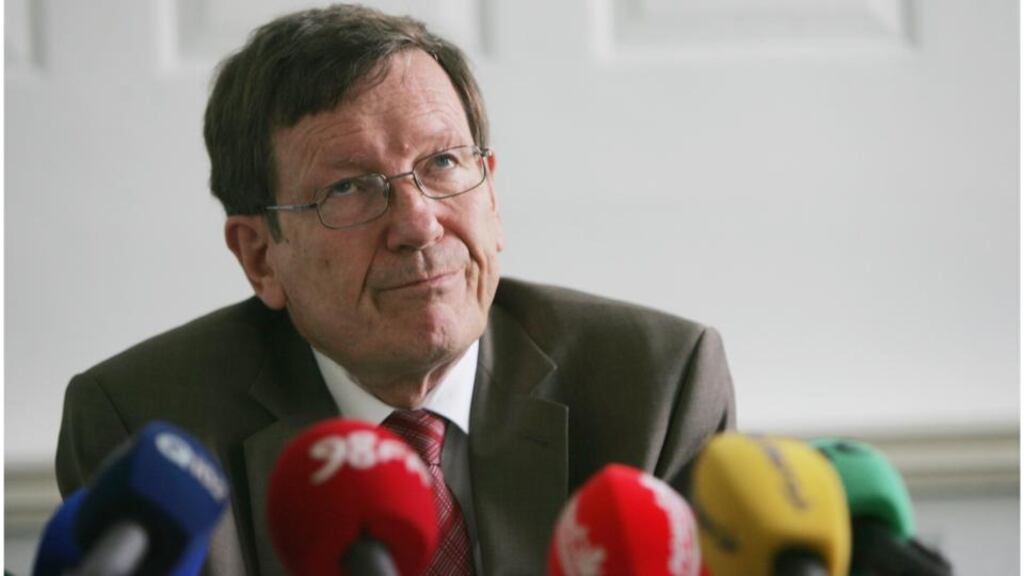 Peter Nyberg: the Finnish academic will attend the Oireachtas banking inquiry today. Photograph: Bryan O’Brien