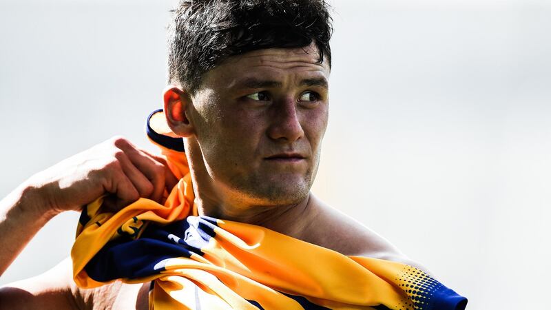 Lee Chin: the Wexford hurler has endured racist abuse on the pitch at club level. Two players were suspended as a result. Photograph: Tommy Dickson/Inpho