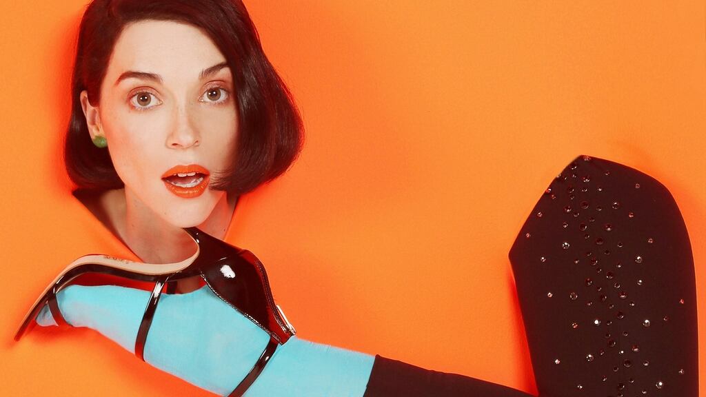 Wholly St Vincent: her heartaches, misgivings, desires, fetishes and crushing blows of devastation are delivered to us in songs.