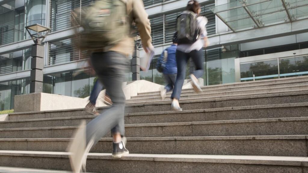 Irish universities are losing international competitiveness by failing to invest in digital infrastructure, such as faster broadband and online education tools, according to a new study by academics. Photograph: Getty Images