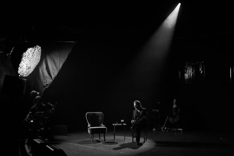Bono: Stories of Surrender is shot in radiant monochrome