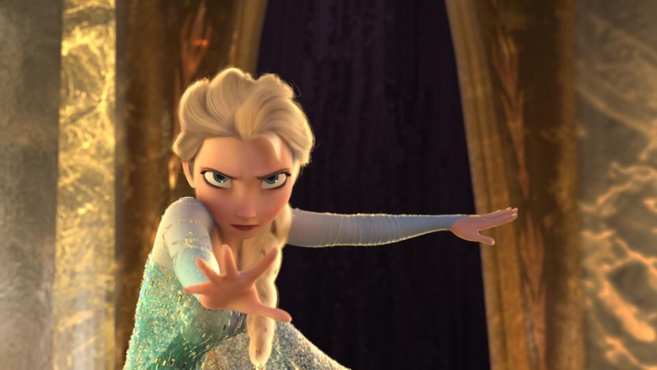 Disney’s Frozen, featuring Elsa (pictured), was released late last year, but it was in 2014 that its young fanbase just couldn’t let it go.