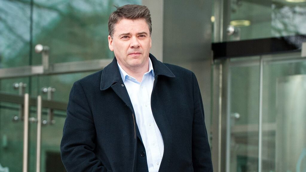 Former Anglo director Patrick Whelan at Dublin Circuit Criminal Court yesterday. Photograph: Collins Courts.