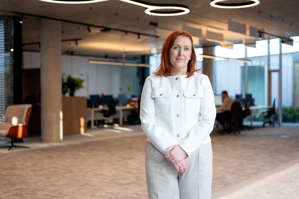 Nicola McSweeney, director of people at Gas Networks Ireland's offices in Dublin 11. Photograph: Mark Henderson