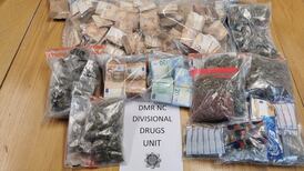 Two charged after gardaí seize €450,000 worth of cannabis and cash in Dublin