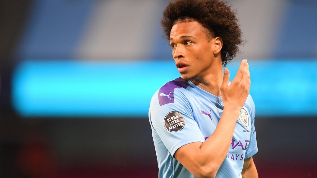 Bayern Munich have agreed a fee with Manchester City for Leroy Sane. Photograph: Michael Regan/Getty