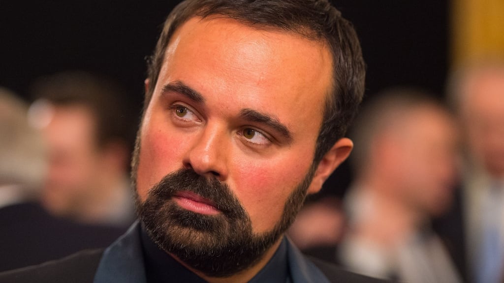 Newspaper owner Lord Evgeny Lebedev says his integrity is being called into question unjustly because of his father’s past actions. Photograph: Dominic Lipinski/ PA Wire
