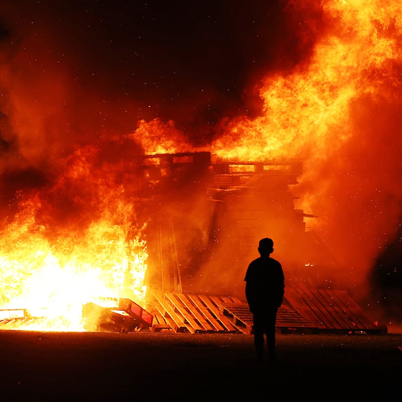 Halloween night: More than 200 call-outs on fire brigadeâs busiest night of the year