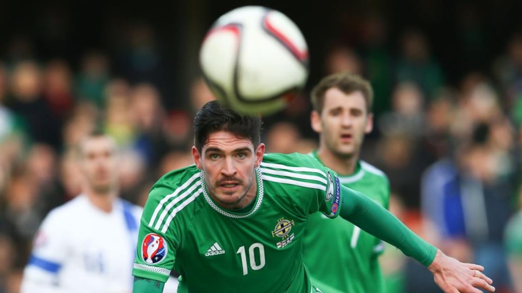 Kyle Lafferty: “I had to grow up sometime. The team and the country needs the Kyle Lafferty with the head screwed on”. Photograph: William Cherry/INPHO/Presseye