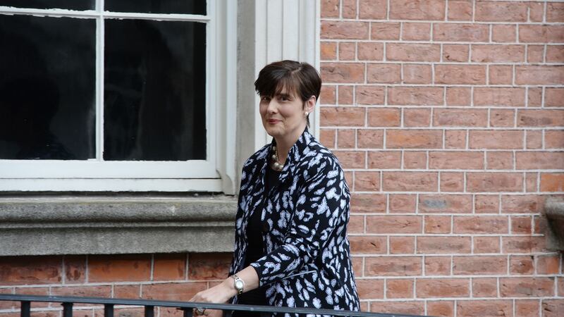Minister for Education Norma Foley: Classrooms will be “decluttered” to allow physical distancing. Schools may also repurpose other rooms or nearby facilities such as parish halls. Photograph: Alan Betson