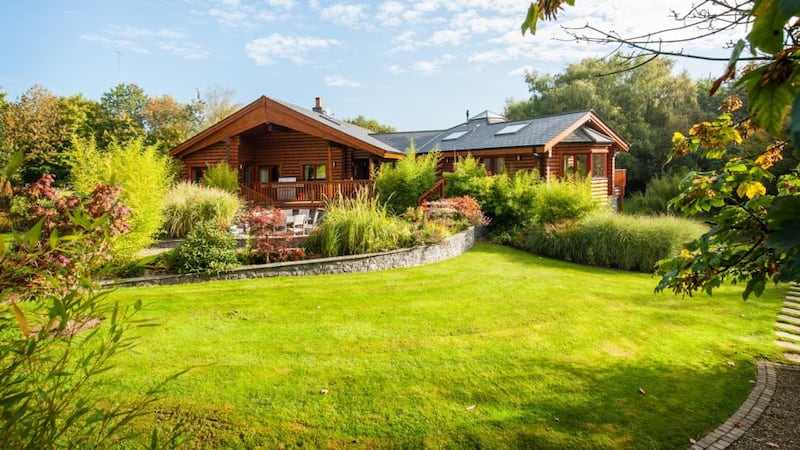Luxurious log cabin in Co Meath