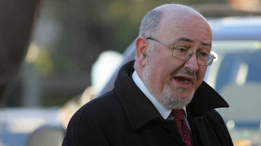 The health spokesman for Sinn Féin Caoimhghín Ó Caoláin criticised Leo Varadkar’s response to the trolley crisis. Photograph: Eric Luke/The Irish Times