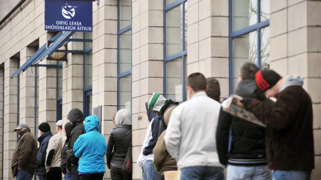 Headline unemployment for December was put at 6.2 per cent, down from the revised rate of 6.4 per cent in November.