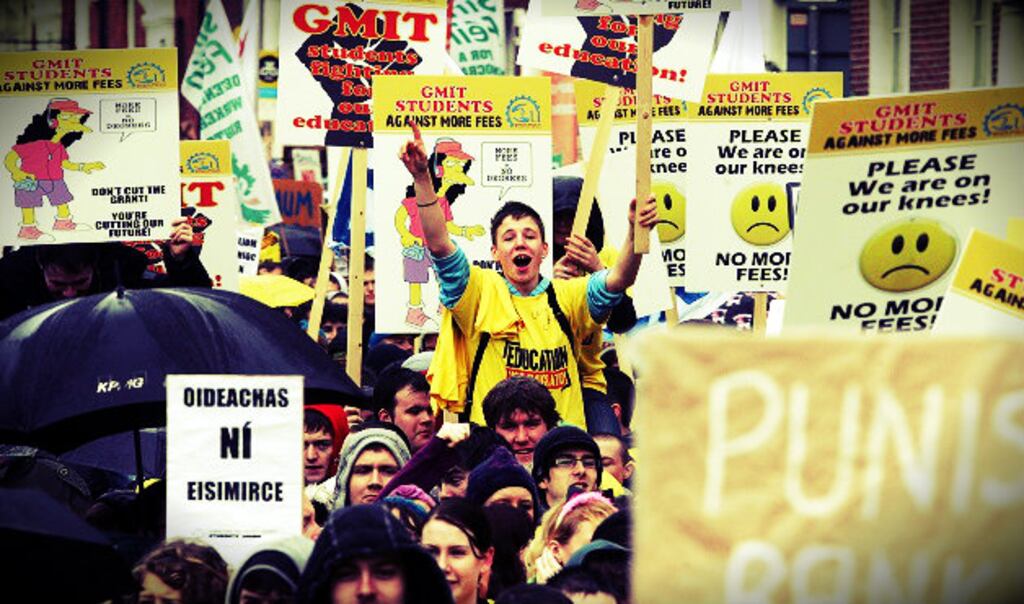 'The youth of this country proved that when they invest in an idea and work hard to achieve it, results will be seen'. Photograph: Alan Betson/The Irish Times