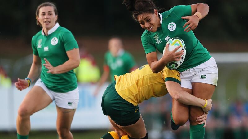 Jenny Murphy: one of the Irish players likely to be rested for the game against Japan. Photograph: Brian Lawless/PA