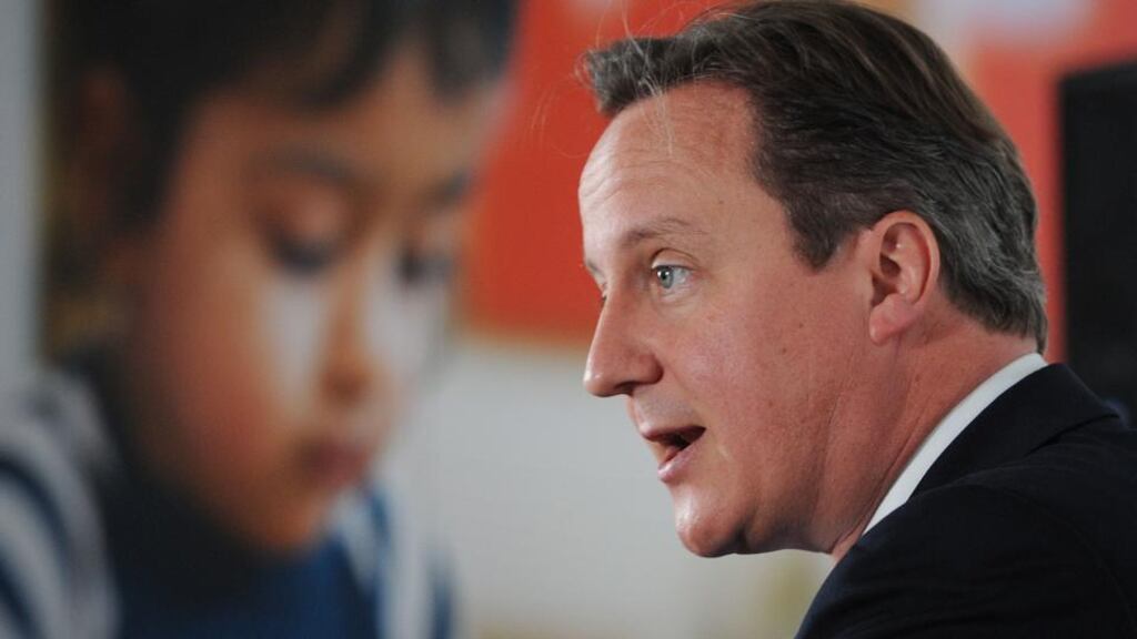 British prime minister David Cameron’s ISP plan comprises little that is new. Photograph: Stefan Rousseau/PA Wire