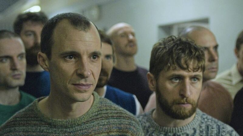 A scene from Maze, the prison escape film written and directed by Stephen Burke