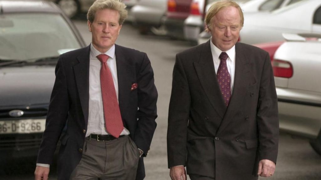 Joe McGowan (left) and Tom Brennan: the tribunal originally refused them their legal costs but reversed the decision later after settling legal proceedings. Photograph: Dara Mac Dónaill