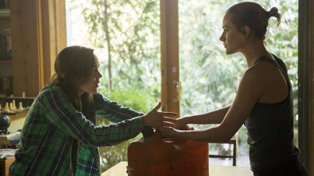 Ellen Page and Evan Rachel Wood in Into the Forest: impressively understated
